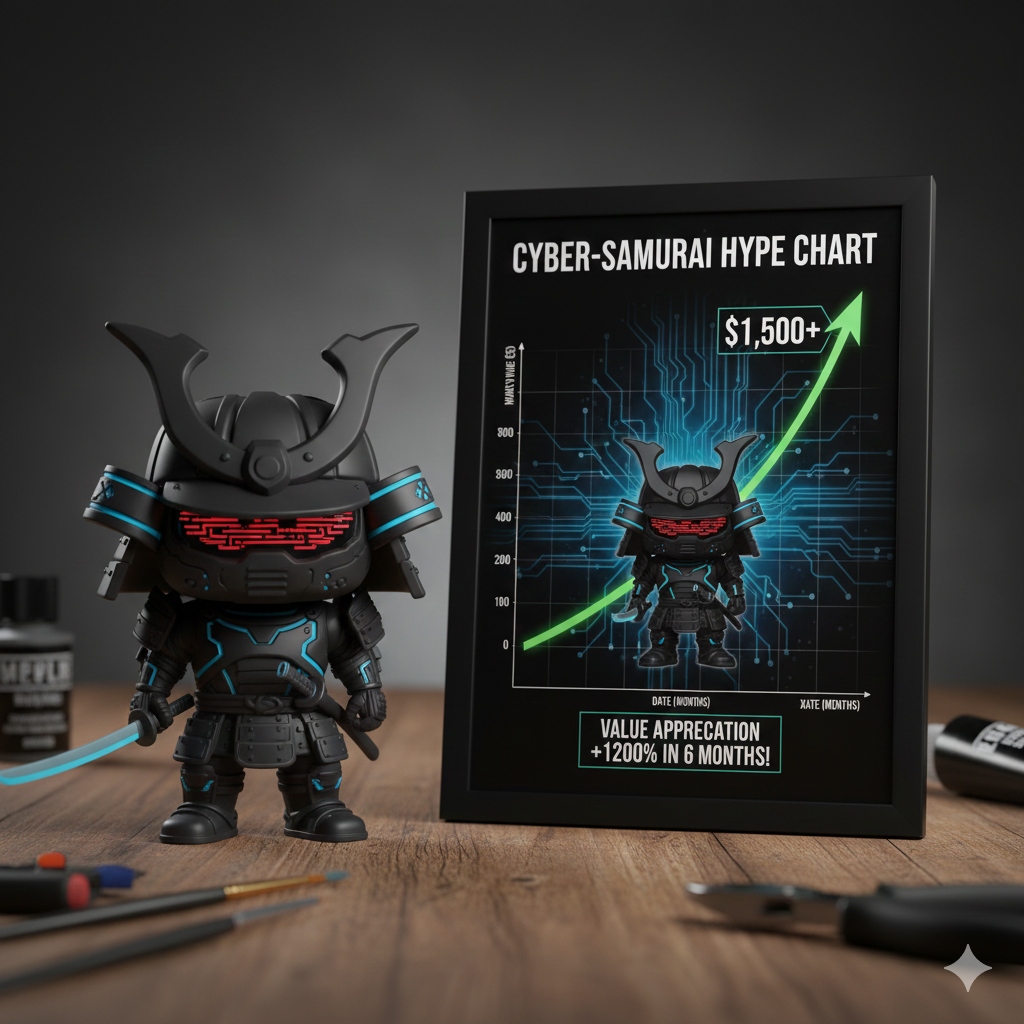 Gráfico de valorização em alta