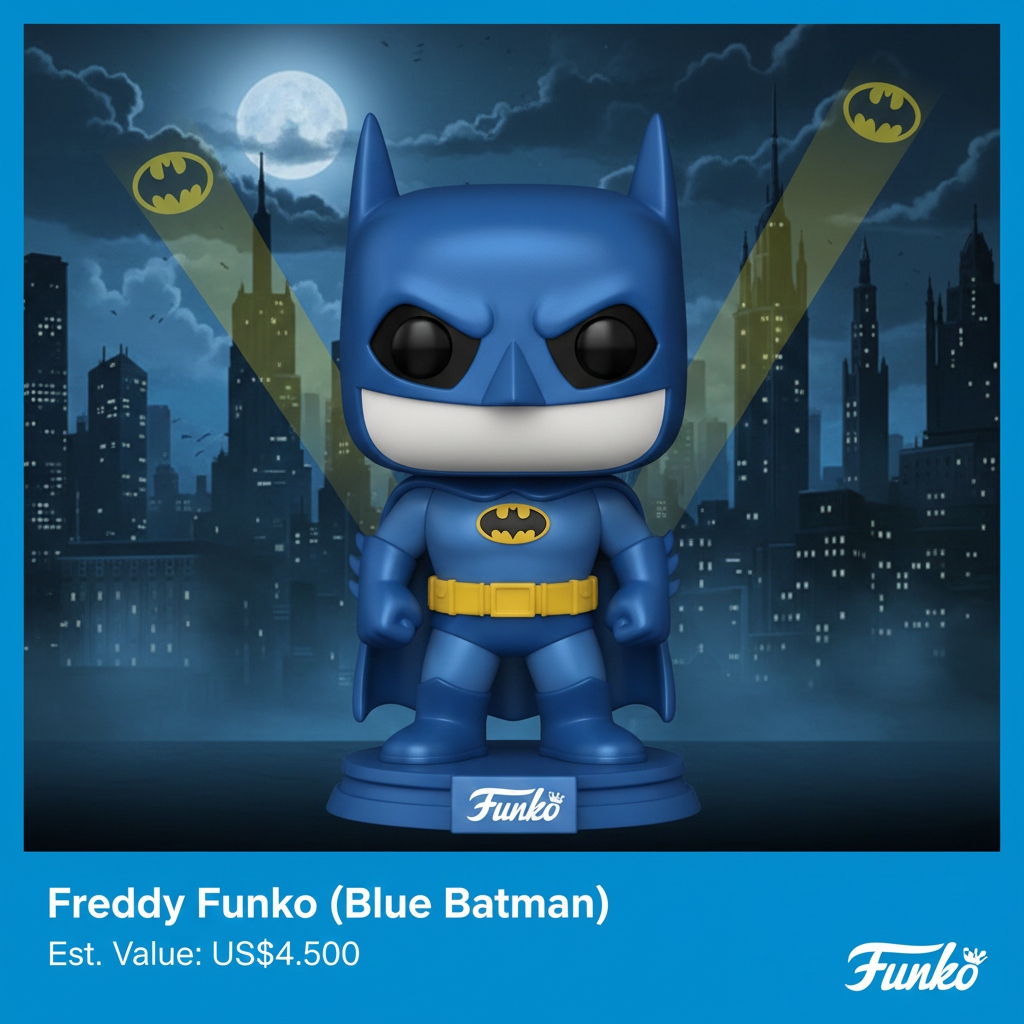 Freddy Funko Blue Batman DC Comics