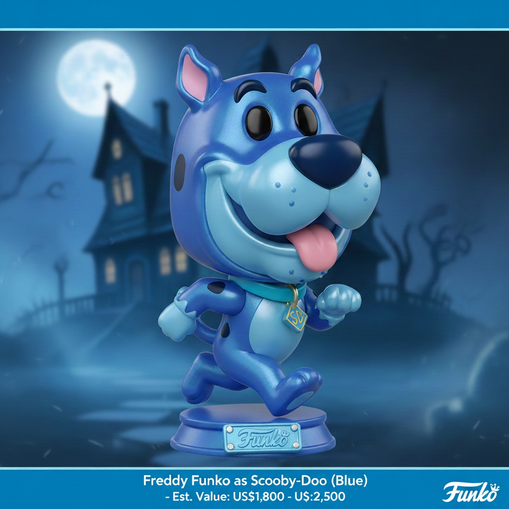 Freddy Funko como Scooby Doo Azul